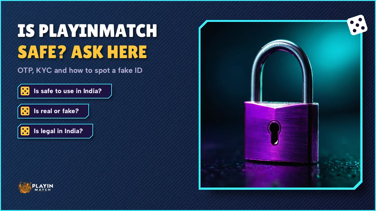 PlayinMatch safety questions laid out beside a bank payout notification